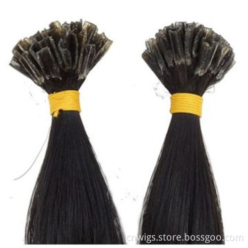 Italian Keratin Prebonded Remy/U-tip Human Hair Extension, 12-32 Inches/0.5/0.7/1g/50 70/100g/100s